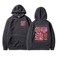 thumbnail image 1 of WEAIXIMIUNG Chandails en Molleton d'Automne pour Femmes Grande Taille Mode Dames Double Impression Lettre Sweat à Capuche Manches Longues avec Poches, 1 of 3