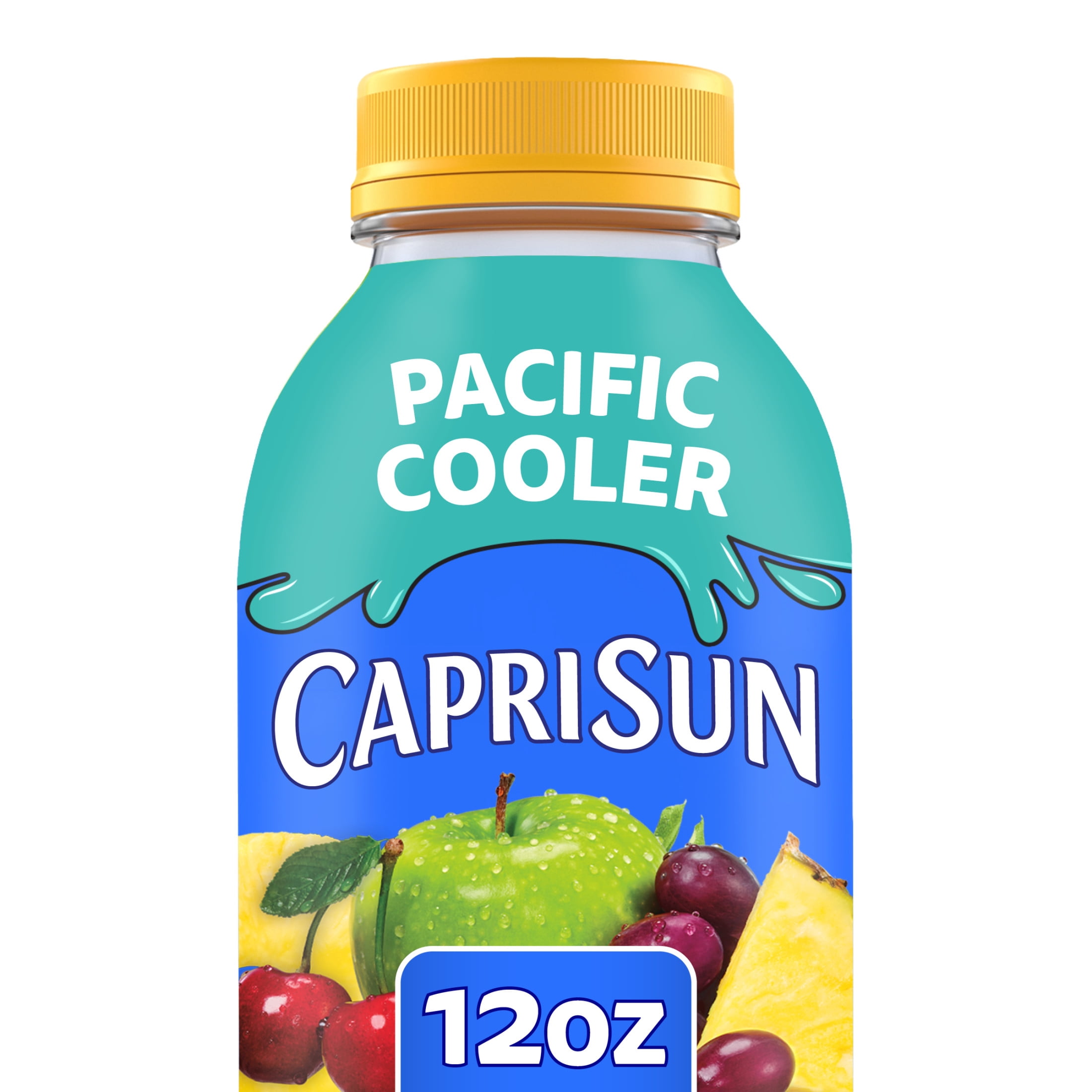 (7 pack) Capri Sun Pacific Cooler Mixed Fruit Flavored Juice Drink Blend from concentrate, 12 oz Bottle