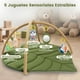 thumbnail image 4 of Gimnasio para Bebé, Colchoneta de Gimnasia Interactiva para Bebés con Juguetes Desmontables, Alfombra de Actividades para Bebé, Alfombras de Juego, Promueve el Desarrollo Sensorial y Motor del Bebé, 4 of 7
