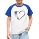 thumbnail image 1 of Blusas y camisas de manga corta con cuello redondo para niños y niñas, blusa de manga corta con estampado de cuello redondo, 1 of 7