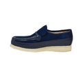 thumbnail image 2 of British Collection Power Plus Men Suede Slip-on Shoes with stunning gold B ornament, 2 of 5