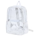 thumbnail image 2 of Gaexia Backpack,Large Heavy Duty Clear Backpack for School Bookbag Transparent Multi Pocket Backpacks, 2 of 4