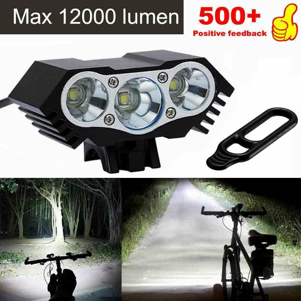 Waterproof XM-L T6 LED Bicycle bike HeadLight Head Light Lamp Torch Flashlight 