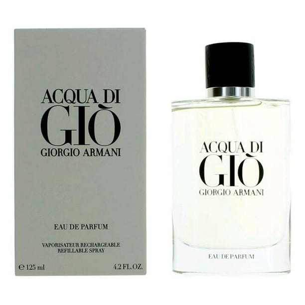 apelación hacha capitán Giorgio Armani amadg42ps 4.2 oz Acqua Di Refillable Eau De Perfume Spray  for Men - Walmart.com