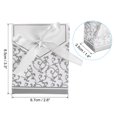 thumbnail image 2 of Unique Bargains Candy Boxes, 50 Pcs Wedding Gift Boxes Paper Box with Ribbon 3.3 x 2.6 Inch for Gift Wrap Wedding, Silver Tone, 2 of 5