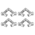 thumbnail image 1 of 4Pcs Anchor Connector Profiles Concealed Fittings European Standard 4040 Arbitrary Angle 0/180°, 1 of 9