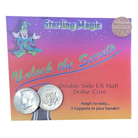 Sterling Magic, LLC Double-Sided Half Dollar Coins - Unleash Your Inner Magician
