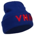 thumbnail image 4 of Vietnam VNM Flag Embroidered Long Beanie - Royal OSFM, 4 of 5