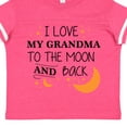 thumbnail image 4 of Inktastic I Love My Grandma to the Moon and Back Boys or Girls Toddler T-Shirt, 4 of 5