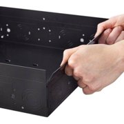 Chief PAC525FCW Mounting Box for A/V Equipment, Surge Protector, Power Conditioner, White