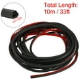 thumbnail image 3 of Unique Bargains 10 Meters Universal Car L Shape Rubber Waterproof Strip Seal Edge Protector Replacement Black, 3 of 6