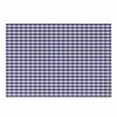 thumbnail image 1 of Checkered Cutting Board, Purple and White Colored Gingham Checks Rows Picnic Theme Vintage Style Print, Decorative Tempered Glass Cutting and Serving Board, Small Size, Purple White, by Ambesonne, 1 of 1