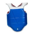 thumbnail image 3 of Protector de pecho para karate, protector corporal de boxeo, almohadilla de protección reversible con cordones para sanda SG, 3 of 8