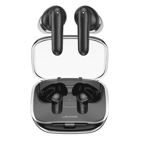 for Huawei Honor 30 Pro Wireless Earbuds Bluetooth 5.3 Headphones with Transparent Charging Case,Wireless Earbuds with HD Mic,Waterproof Earphones,Smart Touch Control - Black