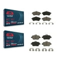 thumbnail image 1 of CMX Front Rear Ceramic Brake Pads Kit for Car 2012-2015 Mercedes-Benz SLK250 Without Sport Package KCX-100263, 1 of 9