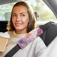 thumbnail image 6 of ALAZA Beautiful Peony Floral Car Seat Belt Adjuster Neck Covers Shoulder Cushions Pads M, 6 of 8