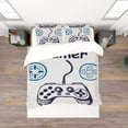thumbnail image 2 of Printed Bed Bedding Set One Duvet Cover And Two Pillowcases Are Soft And Comfortable +x Cm Game Controller 135*200 Cm, 2 of 5