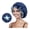 Navy Blue, variant on Satin Sleep Bonnet Elasticity Wide Band Silky Hair Protection for Curly and Natural Hair - Navy Blue