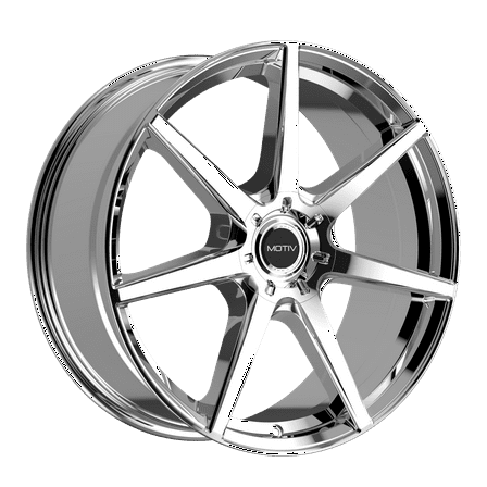 18x7.5 Motiv 432C Rigor Chrome Wheel 5x108/5x4.5 (40mm)