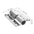 thumbnail image 2 of BALAHAPY 2Ud Bisagras Plegables De Acero Inoxidable Para Puertas Interiores Con Instalación Fácil Y Rápida, 2 of 8