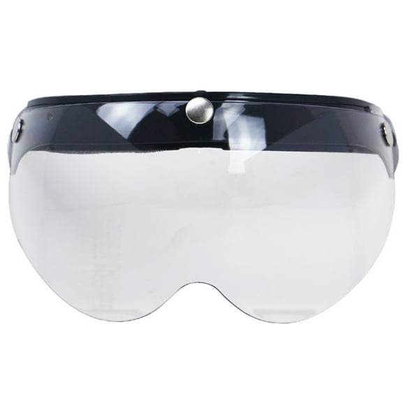 Universal Windproof 3-Snap Motorcycle Helmet Visor Front Flip Up Visor Wind Shield Lens For Motorcycle Helmet Sunglasses