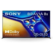 Sony K65XR80M2 65 Inch Bravia 8 QD-OLED 4K HDR Google TV with Quantum Dot and 2 Year Amber Protection Plan (2025)
