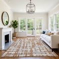 thumbnail image 7 of Addison Rugs Mayfield Premium Machine Washable Transitional Stripes Paprika Rectangle Rug, 10' x 14', 7 of 7
