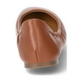 thumbnail image 3 of Time and Tru Women's Scrunch Ballet Flats, Wide Width Available, 3 of 5