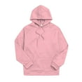thumbnail image 2 of Mens Hoodies Soild Color Pullovers ,Spring Winter Oversize Loose Hoodie Casual Sweatshirt ,Long Sleeve Full Zip Hooded With Pocket Outerwear Clothes L, 2 of 4