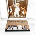 thumbnail image 5 of Welcome Mats for Entry Funny Welcome Doormat Doormat Outdoor Funny Cute Door Mats Dog Welcome Pet Doormats Welcome Rug Indoor Outdoor Mats for Entryway Non Slip Prime of Day 16x24IN, 5 of 9