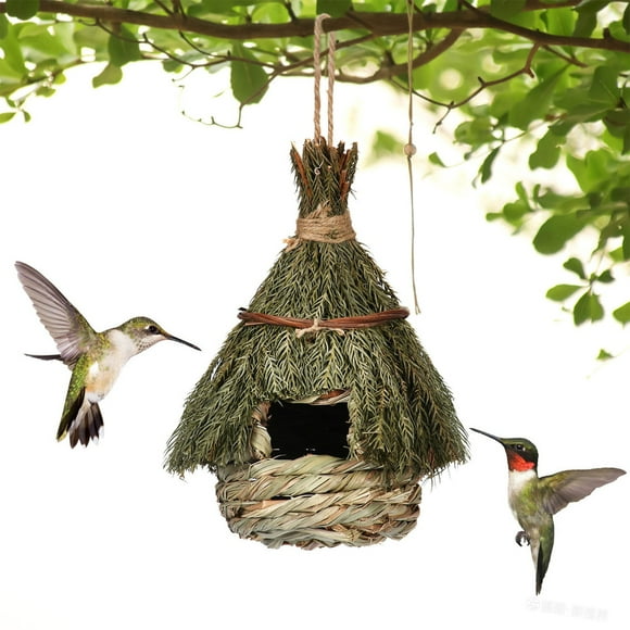 cuyhtdup Bird's Nests Grass Bird's Nests Outdoor Hanging Bird's Nests Chicken House Fiber Handwoven Bird's Nests Chicken Pocket Bird's Nests black and friday clearance sale deal