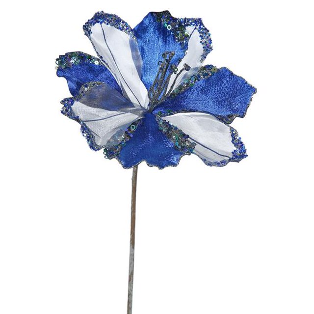 Tige de Fleur d'Amaryllis Bleu&44; 20 & 9 Po.
