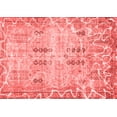 thumbnail image 1 of Ahgly Company Machine Washable Indoor Rectangle Abstract Red Modern Area Rugs, 3' x 5', 1 of 4