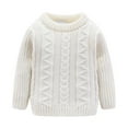 thumbnail image 1 of AAMILIFE Girl's Long Sleeve Soft Knit Mock Turtleneck Slim Fit Pullover Sweater, 1 of 7