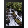 thumbnail image 2 of Berzel, Erin 11x14 Black Modern Framed Museum Art Print Titled - Wahkeena Falls I, 2 of 5