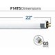 thumbnail image 3 of T5 High Efficiency 840 Cool White Fluorescent 549mm Tube 4000k HE (FH1840), 3 of 5