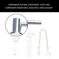 thumbnail image 3 of Universals Toilet Flush Levers Cistern Handle Bathroom Toilet Water Tanks Handle Metal Toilet Cistern Levers Handle, 3 of 8