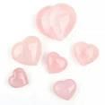 thumbnail image 6 of HOOUN Natural Pink Rose Quartz Crystal Carved Heart Shaped Healing Love Gemstone Gift-40mm, 6 of 9