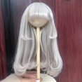 thumbnail image 1 of BJD/SD346Loli Perruque Poupée Fille Frange Cheveux Longs Accessoires Poupée Perruque Cheveux Ondulés Bouclés, 1 of 5