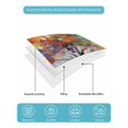 thumbnail image 5 of Abstract Art Tree Twin Size Down Alternative Comforter, Lightweight Comforter Quilt Bedding Set with Pillow Shams Modern Fall Oil Painting Tree Autumn All Seasons Bed Comforter Duvet Insert 68"x86", 5 of 7