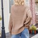 thumbnail image 2 of Gibobby Suéter de invierno para mujer, Suéter con Estampado de Girasol para Hombre, Manga Larga, de Punto, Casual, de Gran tamaño(Rosa,CH), 2 of 4