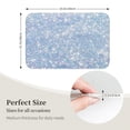 thumbnail image 4 of Pofeuu White Bule Glitter Print Hem Mat 40x60 - Multipurpose Doormat for Indoor & Outdoor Use - Welcome Your Guests with our Entrance Mat, 4 of 6