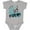 AC-Heather Grey, variant on Inktastic Let's Go Fishing Boys or Girls Baby Bodysuit