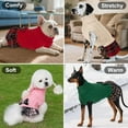 thumbnail image 5 of KYEESE Dog Sweater, Black Turtleneck Sweater Dress with Bowtie, Dog Sweater for Small Dogs, L, 5 of 7