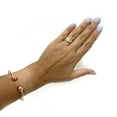 thumbnail image 4 of BYHONG Copper Bangle Copper Bracelet Adjustable Open Bracelet Ring for Women Men Bracelets for Women Trendy Rose Gold One Size, 4 of 6