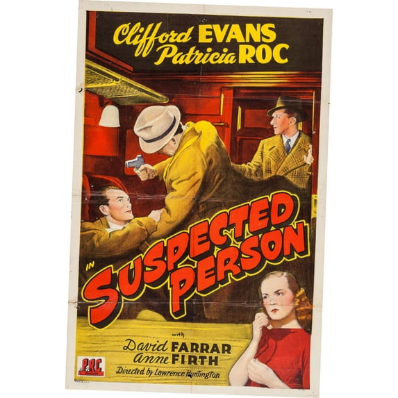 Suspected Person Movie Poster 24in x36in Art Poster 24x36 Multi-Color Square Adults Z Posters