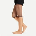 thumbnail image 6 of Huhudde Large Size See Through Biker Shorts High Waist Elastic Mesh Net Short Tight Leggings Lingerie Clubwear for Women, 6 of 11