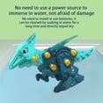 thumbnail image 4 of WLOELOEW Bule Children Hands-On Assembly Deformation Dinosaur Boy Toy Dinosaur Disassembly Model, 4 of 7