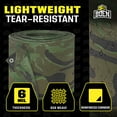 thumbnail image 3 of BOEN Multi-Purpose Poly Tarp, 8 ft x 10 ft, 5 Mil Thick, Camo, 3 of 8