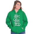 thumbnail image 5 of Herbivore Vegetarian Healthy Life Zip Up Hoodie Men's Women's Brisco Brands 2X, 5 of 6